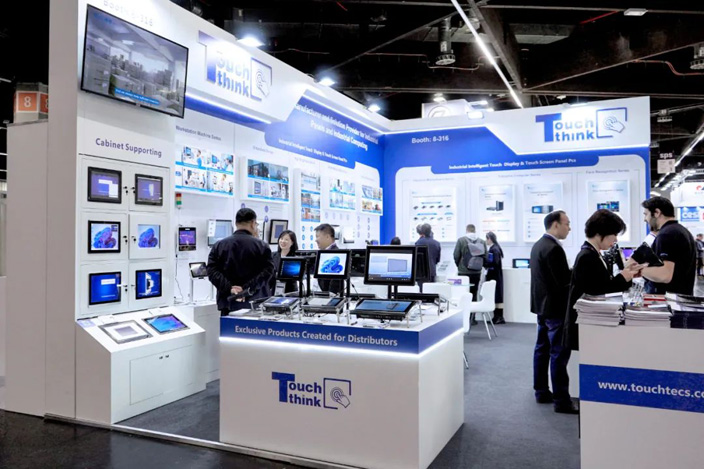 觸想展臺展出13大類共115款高質量產品