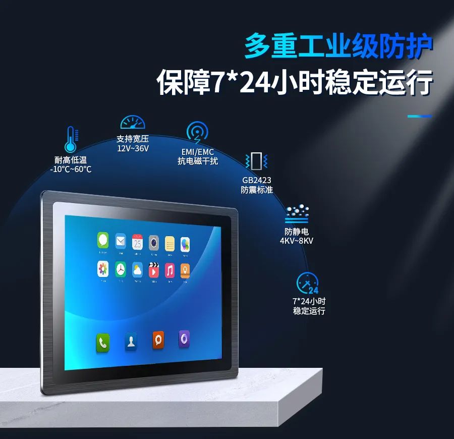 觸想TPC-A2的工業(yè)級(jí)安規(guī)防護(hù)