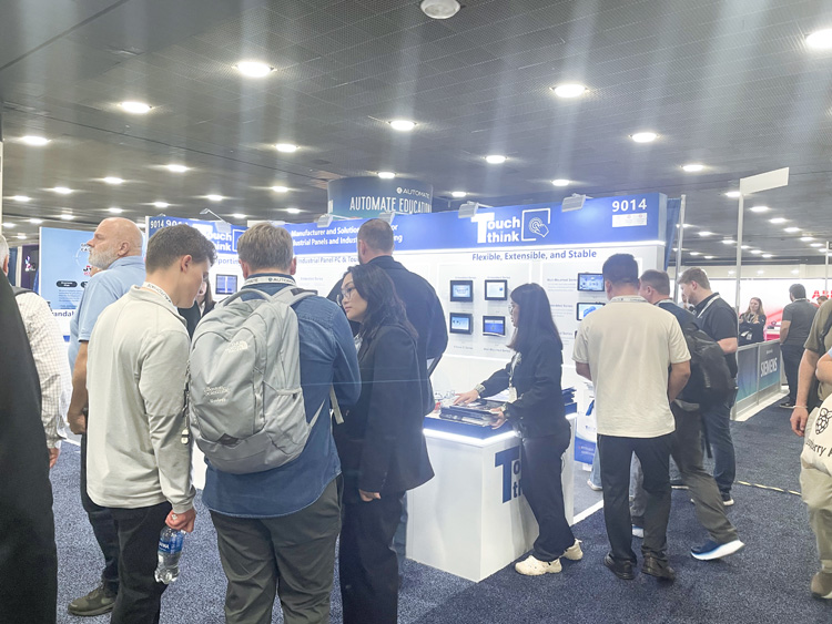 觸想Z系列新品亮相AUTOMATE 2025展臺  觸想Z系列新品亮相AUTOMATE 2025展臺